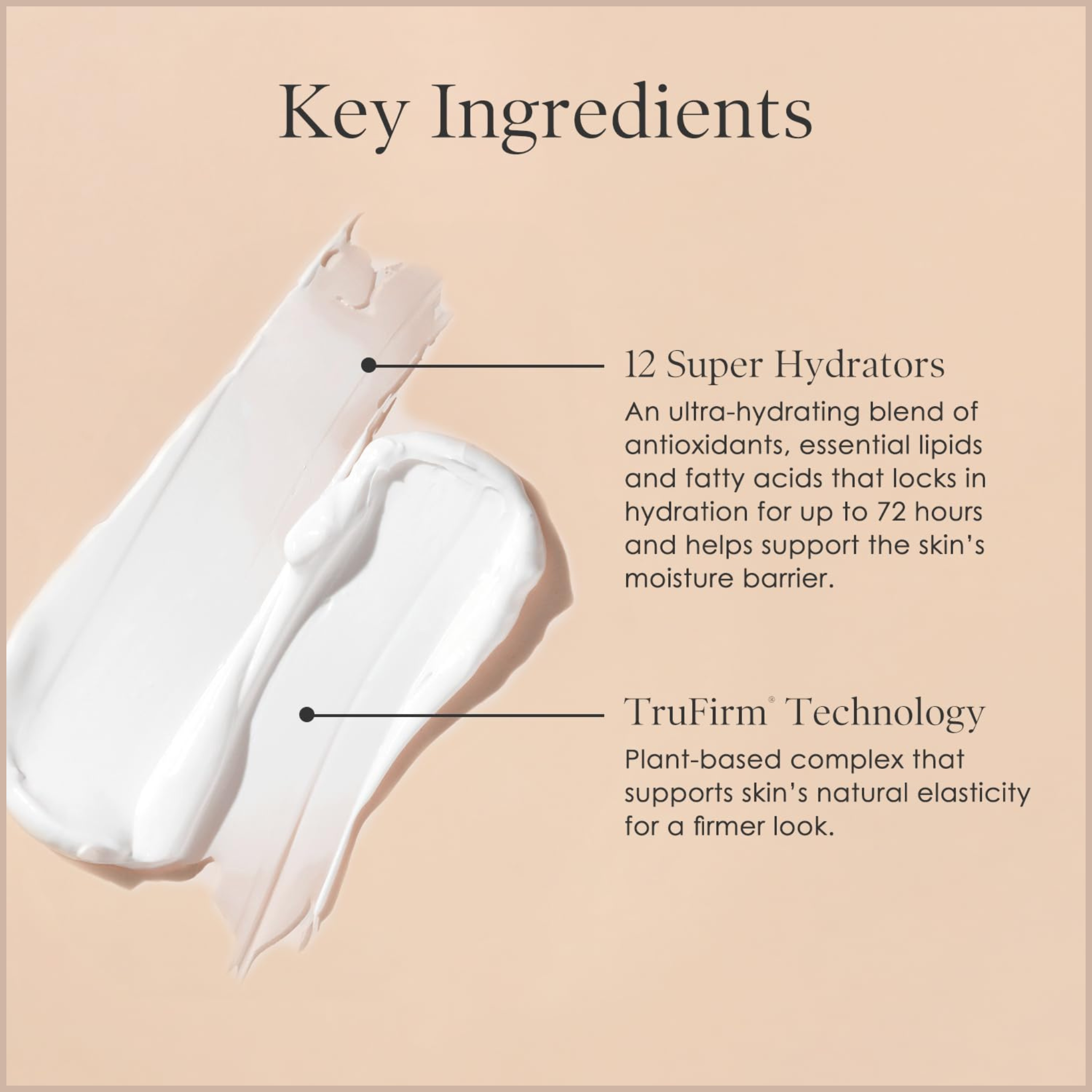 Firming Body Cream for Crepey Skin – Collagen Peptides & TruFirm Technology Moisturizer