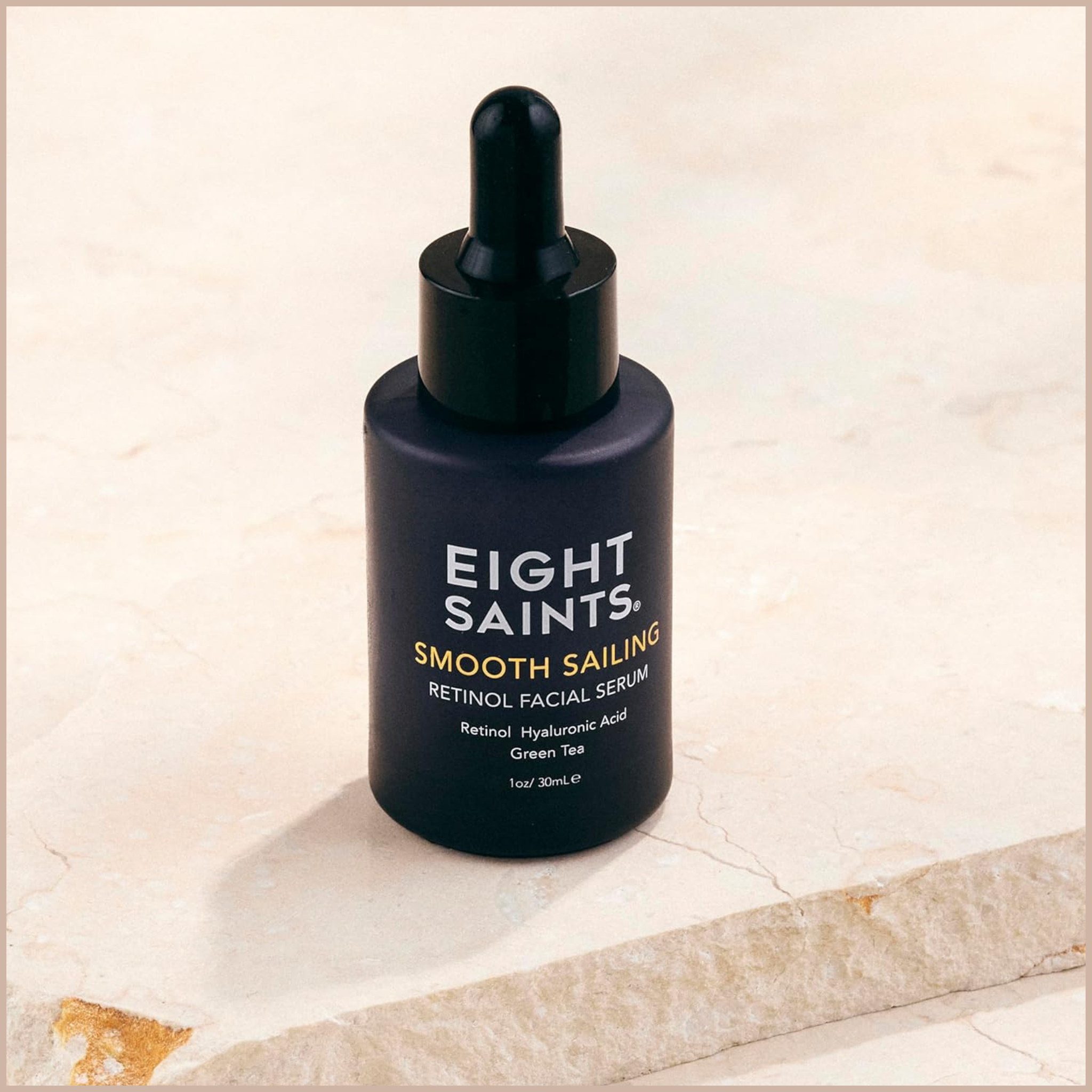Retinol Face Serum with Hyaluronic Acid – Anti-Aging Treatment for Fine Lines, Wrinkles & Smoother Skin