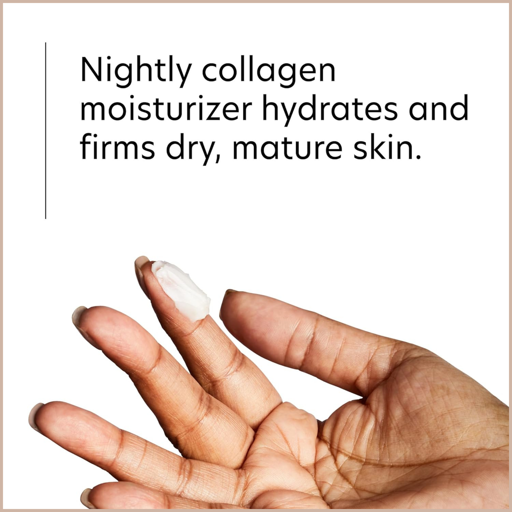 Collagen Hydrating Face Cream for Dry & Mature Skin – Deep Moisture Day & Night Moisturizer